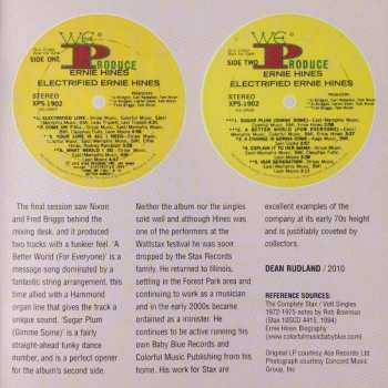 CD Ernie Hines: Electrified