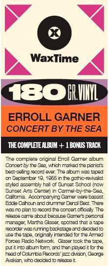 LP Erroll Garner: Concert By The Sea LTD