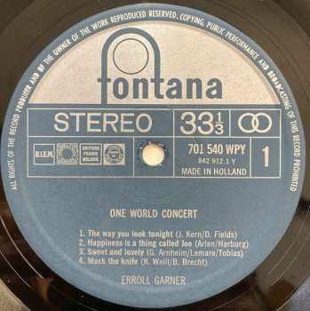 LP One World Concert