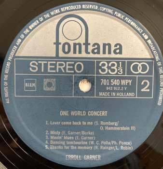 LP One World Concert