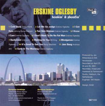 CD Erskine Oglesby: Honkin' & Shoutin'