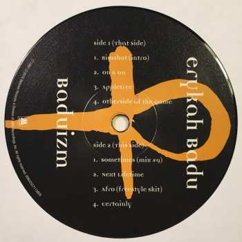 2LP Erykah Badu: Baduizm