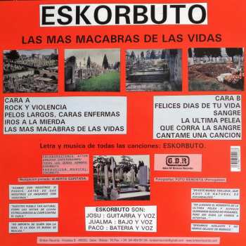 LP Eskorbuto: Las Mas Macabras De Las Vidas