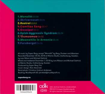 CD Espen Berg Trio: Free To Play