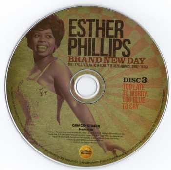5CD/Box Set Esther Phillips: Brand New Day (The Lenox/Atlantic & Roulette Recordings 1962-1970)