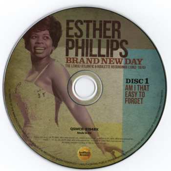 5CD/Box Set Esther Phillips: Brand New Day (The Lenox/Atlantic & Roulette Recordings 1962-1970)