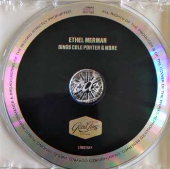 CD Ethel Merman: Ethel Merman Sings Cole Porter & More
