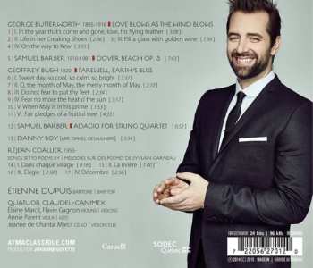 CD Etienne Dupuis: Love Blows As The Wind Blows - Butterworth, Barber, Bush, Coallier
