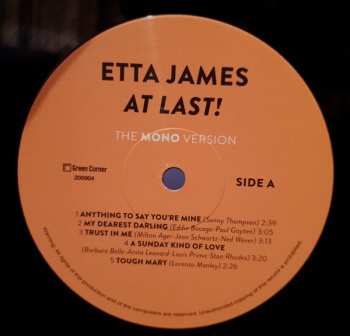 2LP Etta James: At Last!