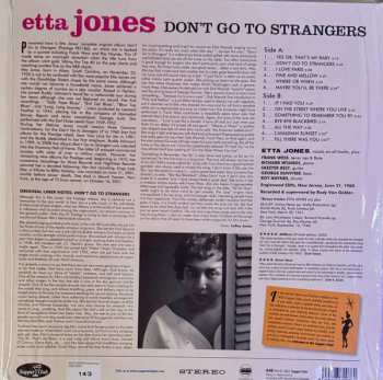 LP Etta Jones: Don't Go To Strangers LTD | NUM
