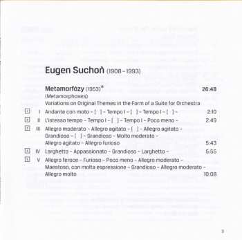 CD Estonian National Symphony Orchestra: Symfonietta Rustica, Baladická Suita, Metamorfózy