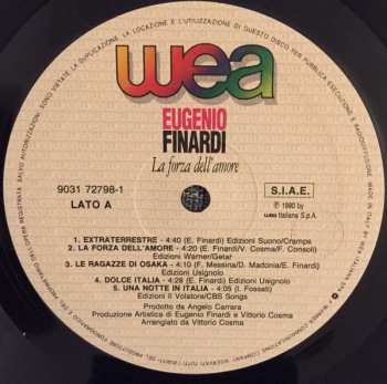LP Eugenio Finardi: La Forza Dell'Amore
