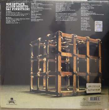 LP Eugenio Finardi: Non Gettate Alcun Oggetto Dai Finestrini