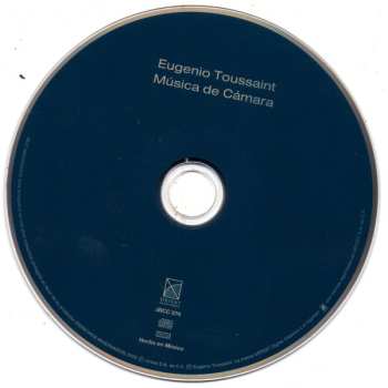 CD Eugenio Toussaint: Música De Cámara