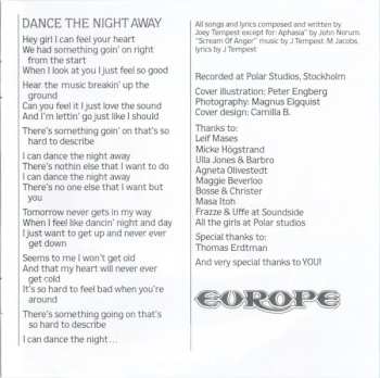CD Europe: Wings Of Tomorrow