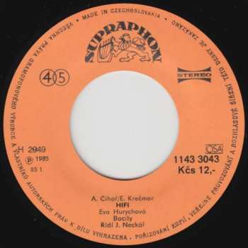SP Eva Hurychová: Hifi / Tvůj Ostrov Nadějí