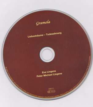 CD Eva Lingens: Liebesträume - Todesahnung