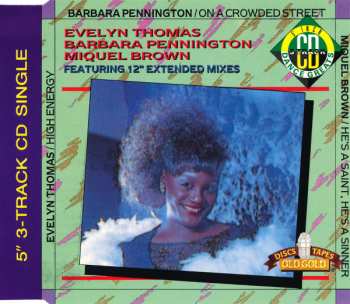 Album Miquel Brown: High Energy / On A Crowded Street / He's A Saint, He's A Sinner