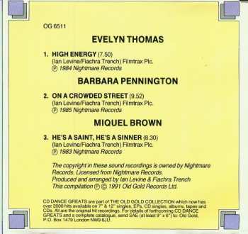 CD Miquel Brown: High Energy / On A Crowded Street / He's A Saint, He's A Sinner