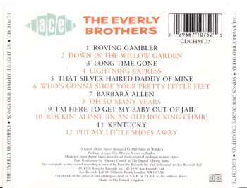 CD Everly Brothers: Songs Our Daddy Taught Us