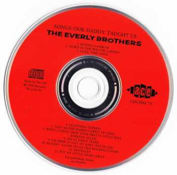 CD Everly Brothers: Songs Our Daddy Taught Us