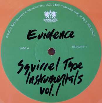 LP Evidence: Squirrel Tape Instrumentals Vol. 1 LTD | CLR