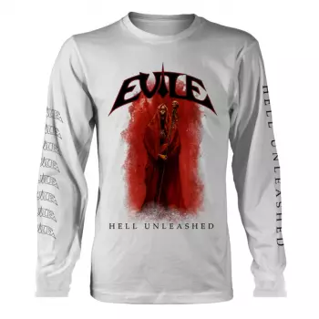 Langarmshirts Hell Unleashed (white)