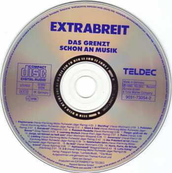 CD Extrabreit: Das Grenzt Schon An Musik (Live '90)