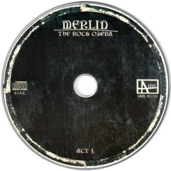 2CD Fabio Zuffanti: Merlin, The Rock Opera,