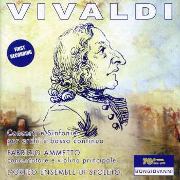 CD L'Orfeo Ensemble Di Spoleto: Concerti E Sinfonie Per Archi E Basso Continuo