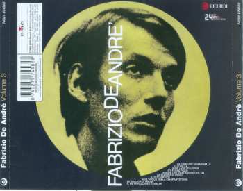 CD Fabrizio De André: Volume 3