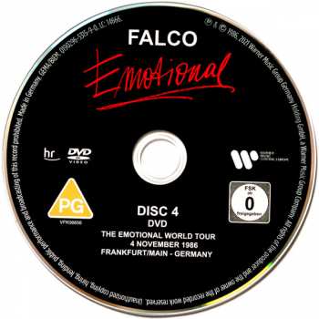3CD/DVD/Box Set Falco: Emotional DLX | LTD