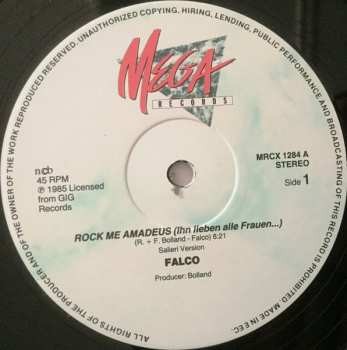 LP Falco: Rock Me Amadeus (The Ultimate Super-Dance-Remix: Salieri-Version)