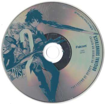 3CD Falcom Sound Team Jdk: 英雄伝説 創の軌跡 オリジナルサウンドトラック = The Legend Of Heroes - Hajimari No Kiseki (Original Soundtrack)