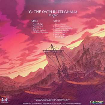 3LP/Box Set Falcom Sound Team Jdk: Ys: The Oath In Felghana Original Soundtrack + LTD | CLR