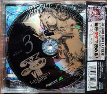 3CD Falcom Sound Team Jdk: Ys VIII -Lacrimosa of DANA- ORIGINAL SOUNDTRACK ~COMPLETE~