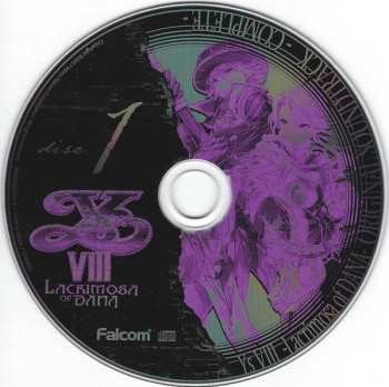 3CD Falcom Sound Team Jdk: Ys VIII -Lacrimosa of DANA- ORIGINAL SOUNDTRACK ~COMPLETE~