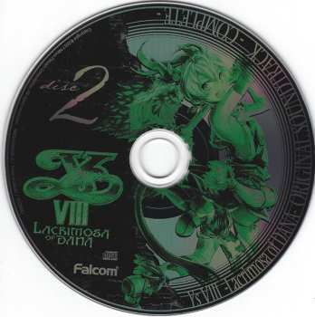 3CD Falcom Sound Team Jdk: Ys VIII -Lacrimosa of DANA- ORIGINAL SOUNDTRACK ~COMPLETE~