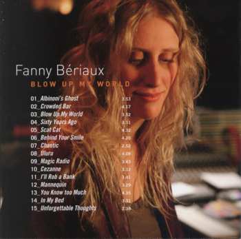 CD Fanny Bériaux: Blow Up My World