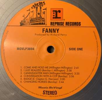 LP Fanny: Fanny CLR | LTD | NUM