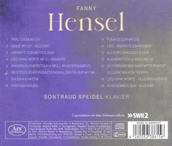 CD Fanny Mendelssohn Hensel: Klaviermusik 1821-46