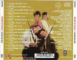 CD Fantasy: The Best Of Fantasy - You're Too Late