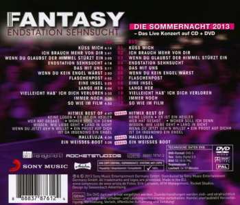CD/DVD Fantasy: Endstation Sehnsucht - Die Sommernacht 2013