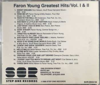 CD Faron Young: Greatest Hits Vol. I&II