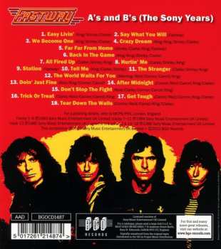 CD Fastway: A's and B's (The Sony Years)