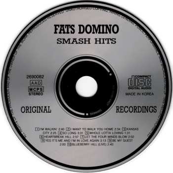 CD Fats Domino: Smash Hits