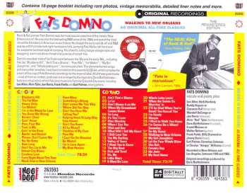 2CD Fats Domino: Walking To New Orleans - 68 Original All-Time Classics