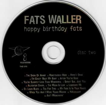 2CD Fats Waller: Happy Birthday Fats