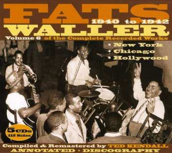 5CD Fats Waller: The Complete Recorded Works, Vol. 6 New York, Chicago & Hollywood
