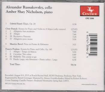 CD César Franck: Faure, Franck, Ravel & Poulenc